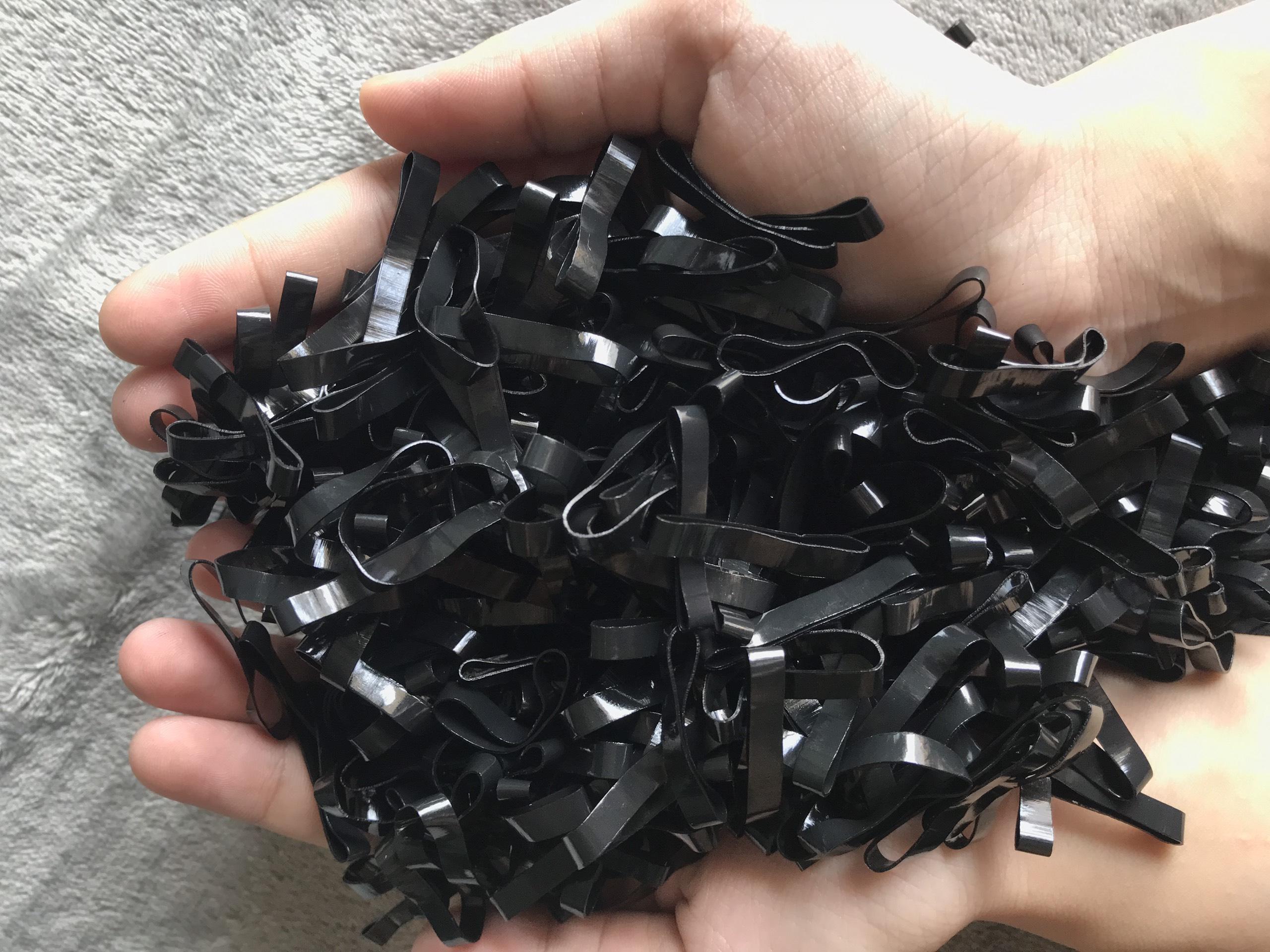 Thun (Chun) cột tóc dày dai bền đẹp màu đen [50gr]