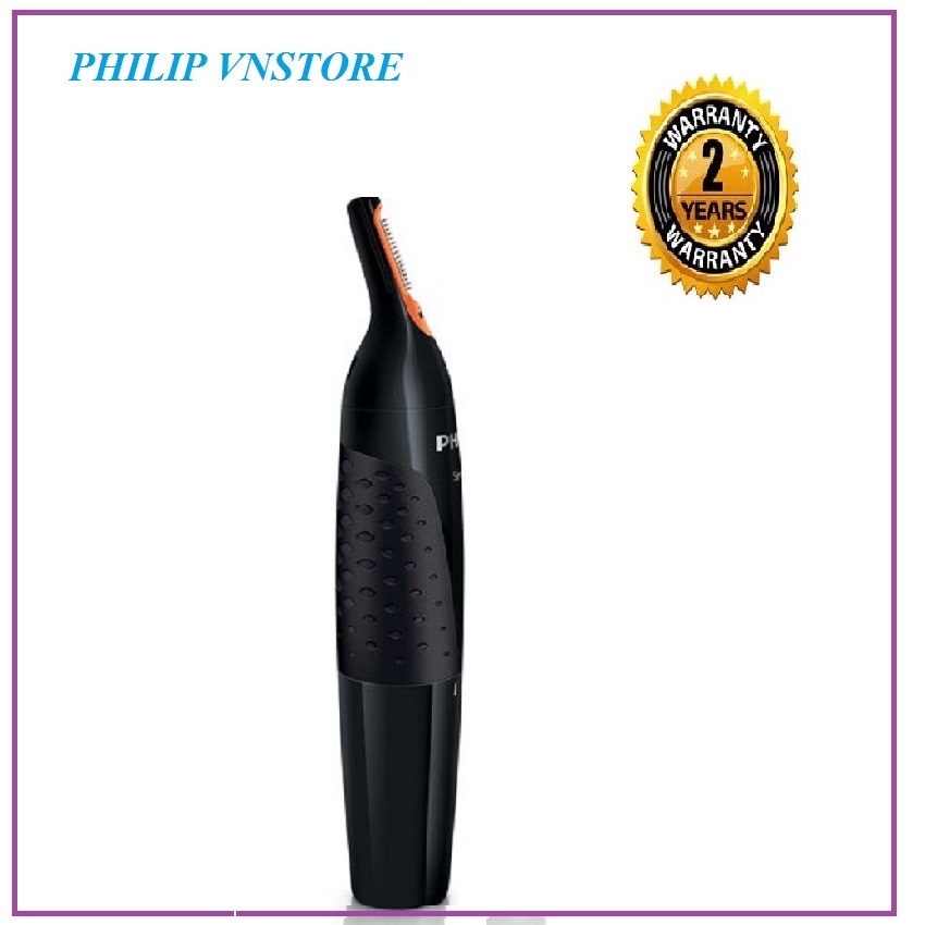 [HCM]Máy tỉa lông mũi và tai cao cấp Philips NT1150 tặng kèm 1 pin AA philips không cần dầu bôi trơn để dễ bảo trì bảo hành 2 năm toàn cầu
