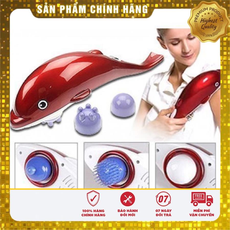 [HCM]Máy massage cầm tay cá heo loại lớn Máy massage toàn thân đa năng Máy massage cầm tay giá rẻ