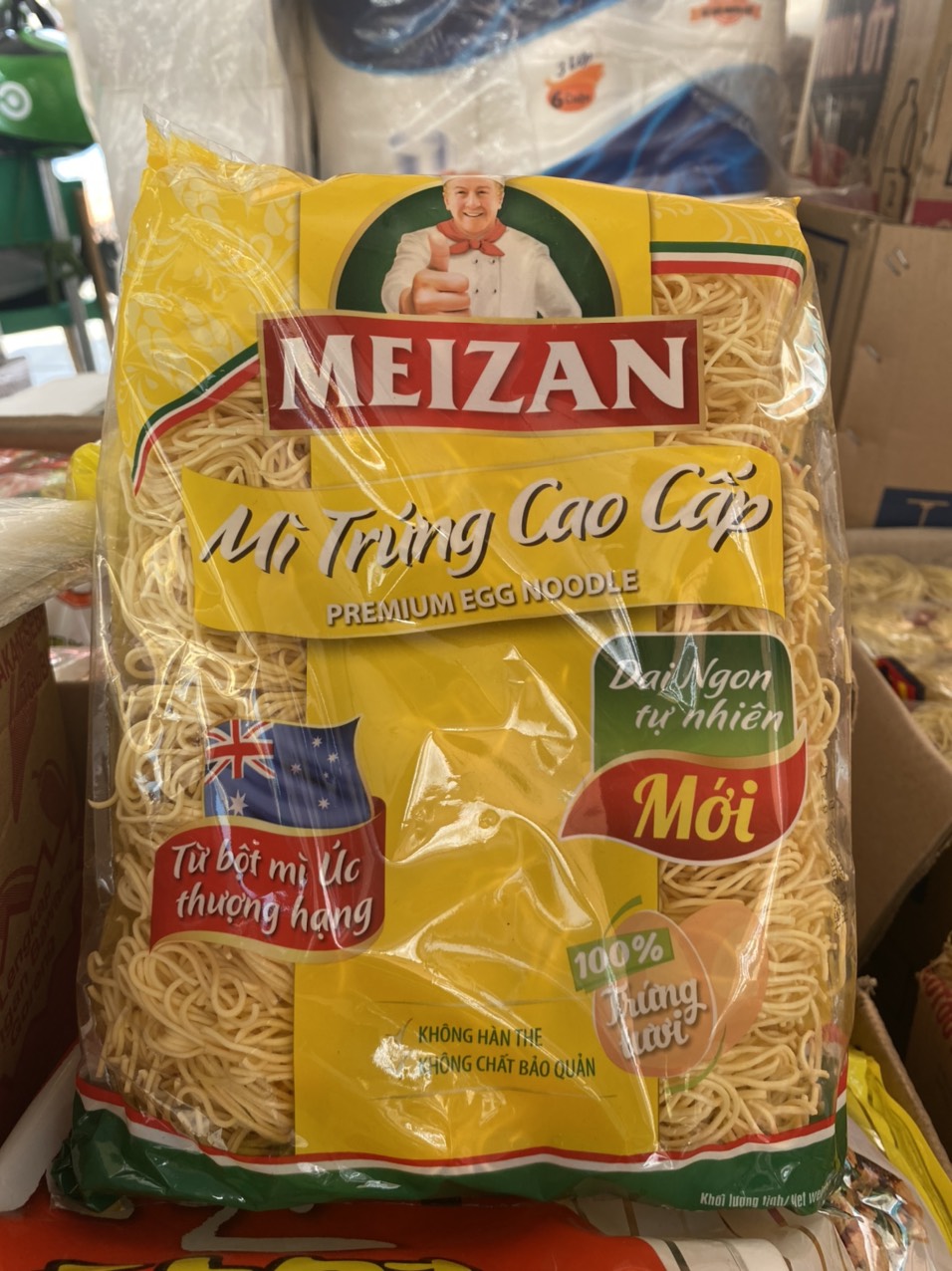 Mỳ trứng Mezan