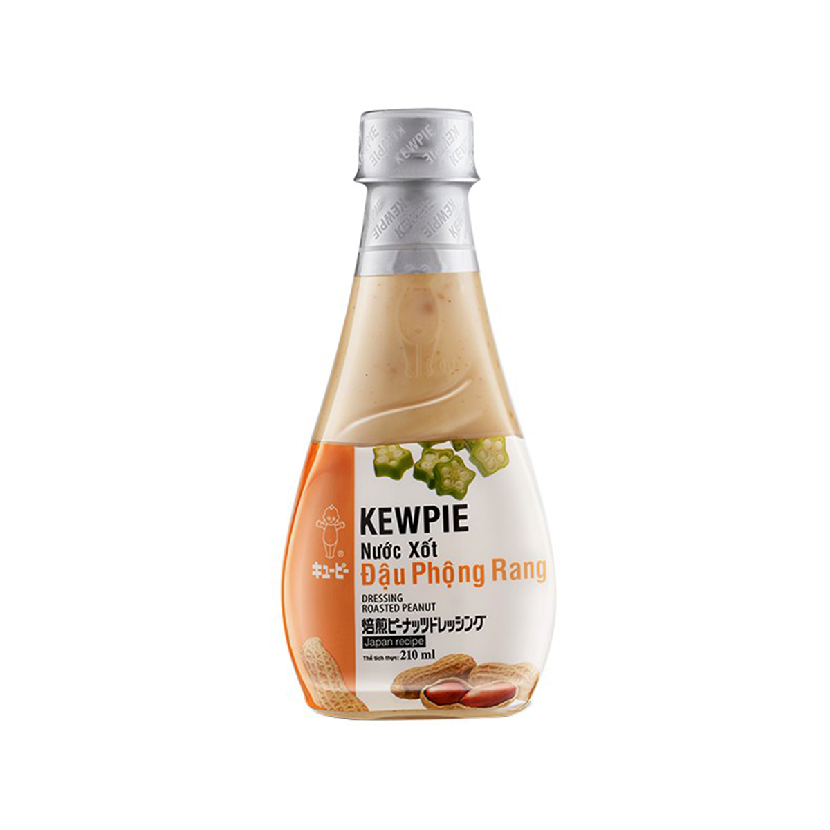 Nước Xốt Đậu Phộng Rang Kewpie 210ml