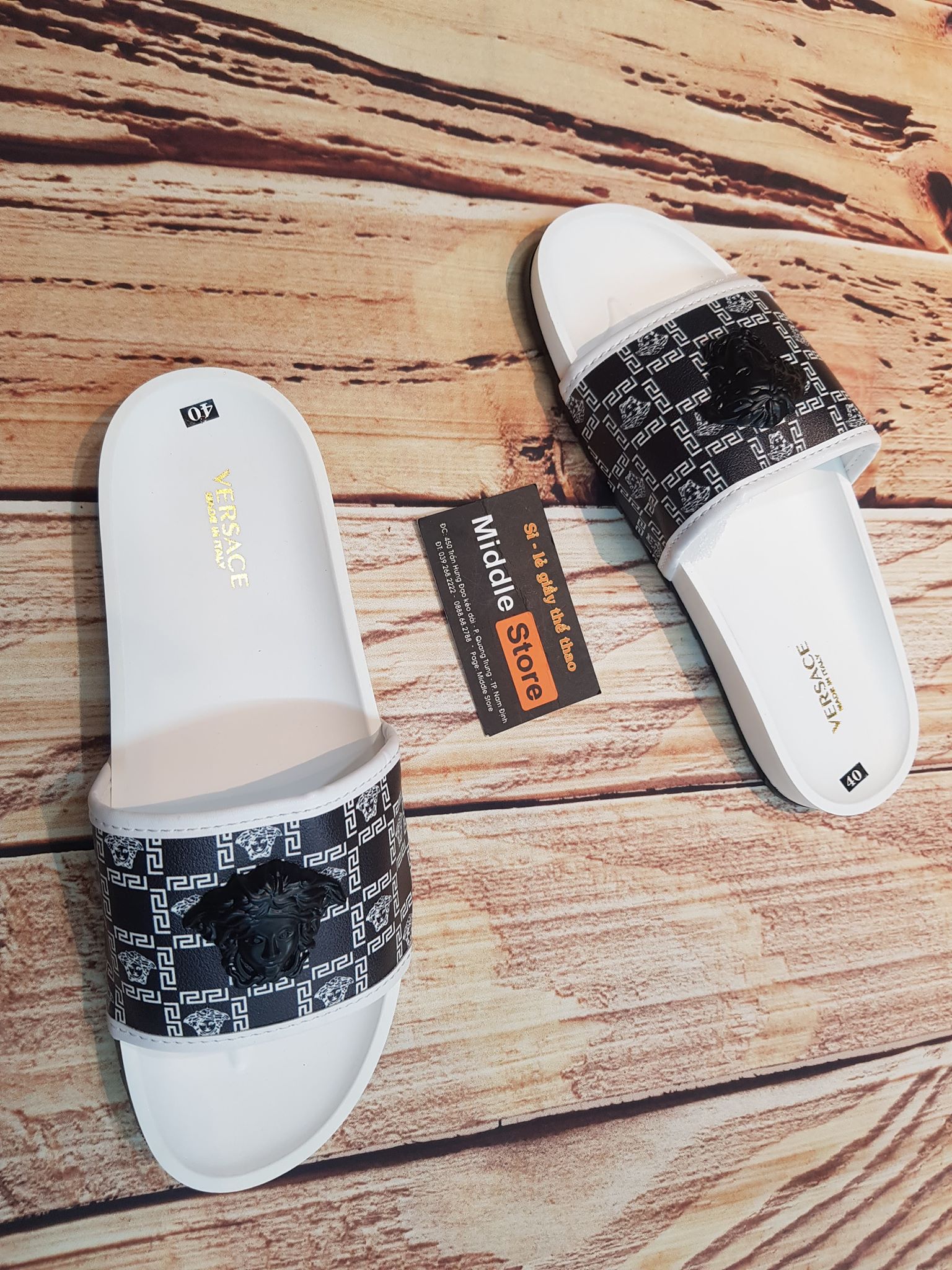 DÉP VERSACE NAM HÀNG SIÊU CẤP FULL BOX