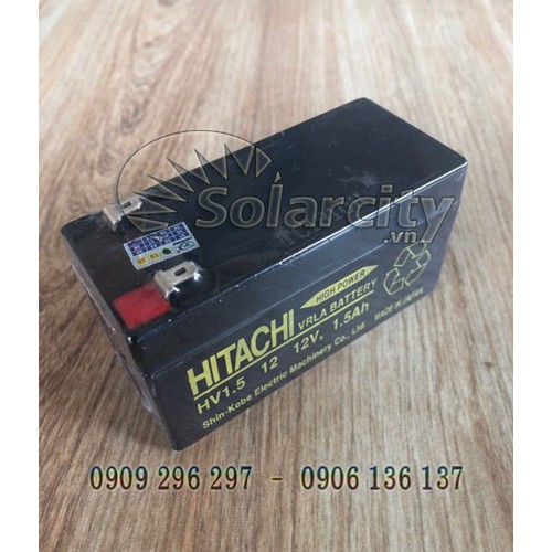 [HCM]Bình ắc quy Hitachi 12V - 1.5Ah