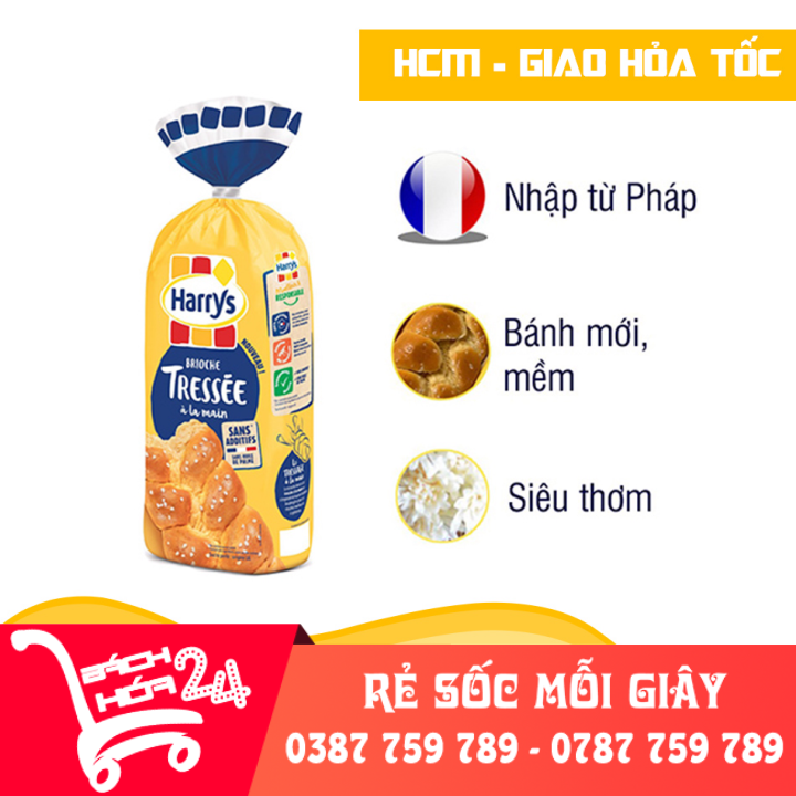 HCM [Túi 500g] Bánh mì hoa cúc Pháp Ổ LỚN - giao hàng hỏa tốc (Hàng mới mỗi ngày) 【Bách Hóa 24】