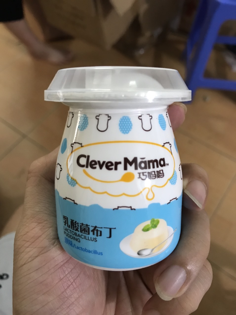 [HOT 2020]Thạch vị sữa chua - caramen Pudding Clever Mama Egg