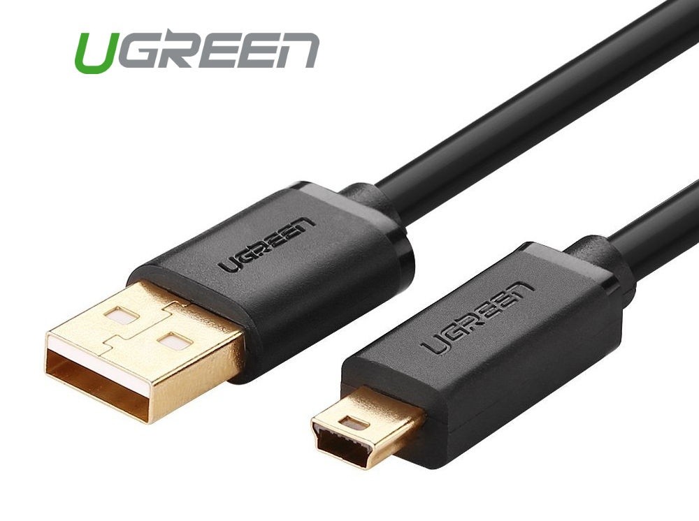 Dây usb 2.0 sang mini usb 1,5m ugreen 10385