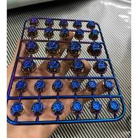 Chụp Ốc Xi Titan Trang Trí Xe Máy [ 1 Bộ 30 cái ]