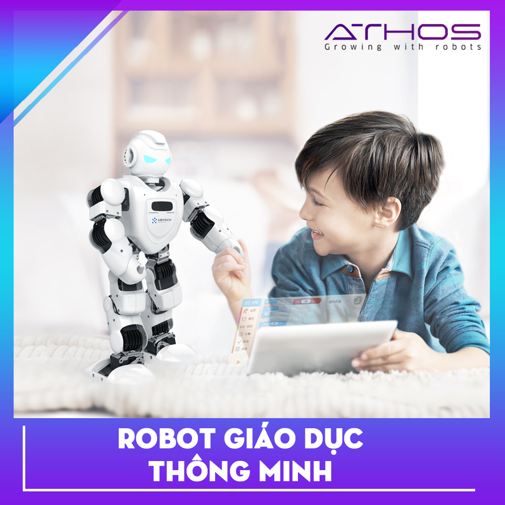 Alpha Ebot- Robot giáo dục thông minh