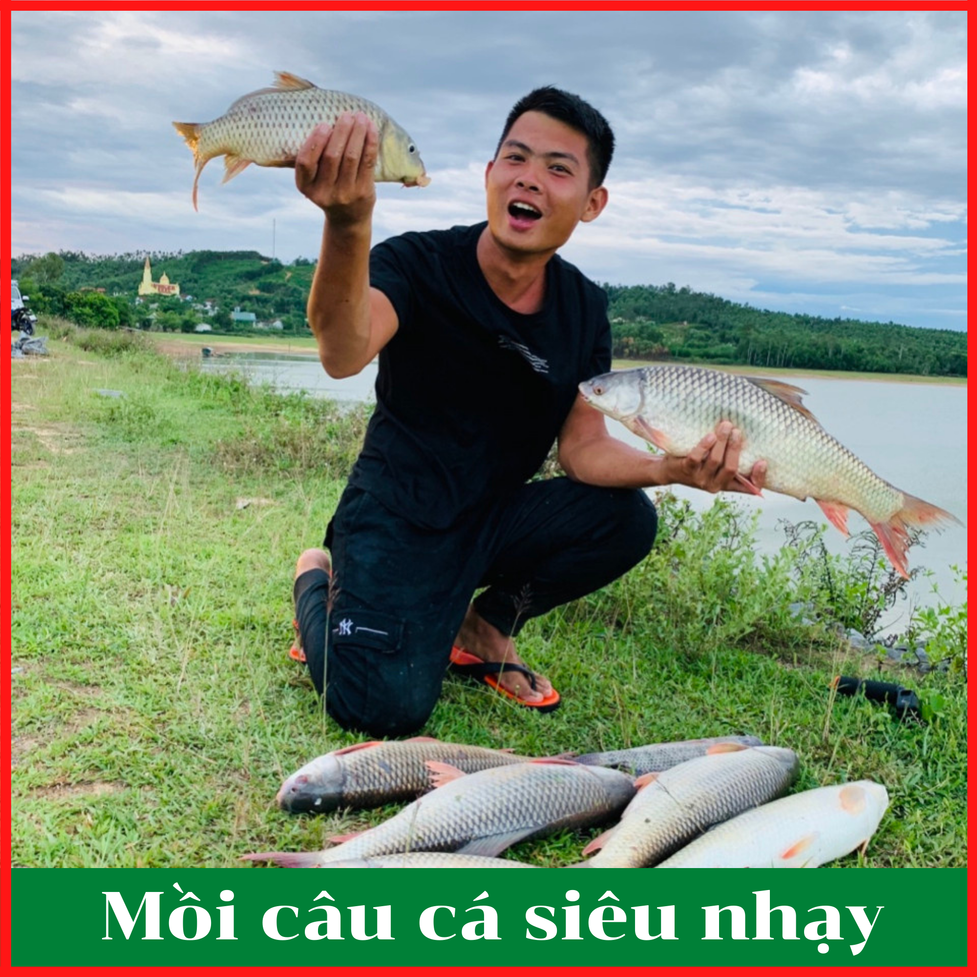 Mồi câu cá tổng hợp LK Hòa siêu nhậy chất lượng tuyệt đối đánh được tất cả các loại cá