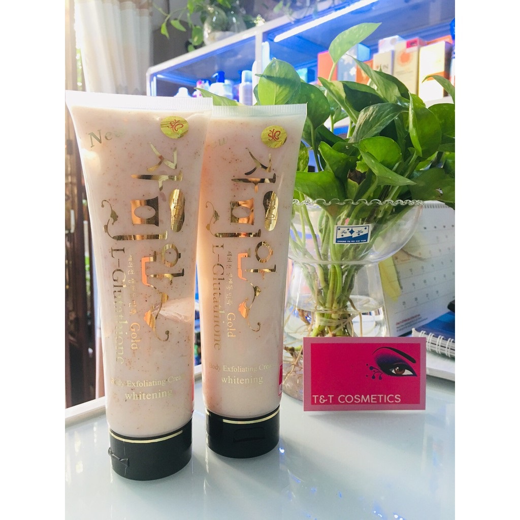 [HCM]Tẩy tế bào chết Hàn Quốc New L-Glutathione Gold 300gr