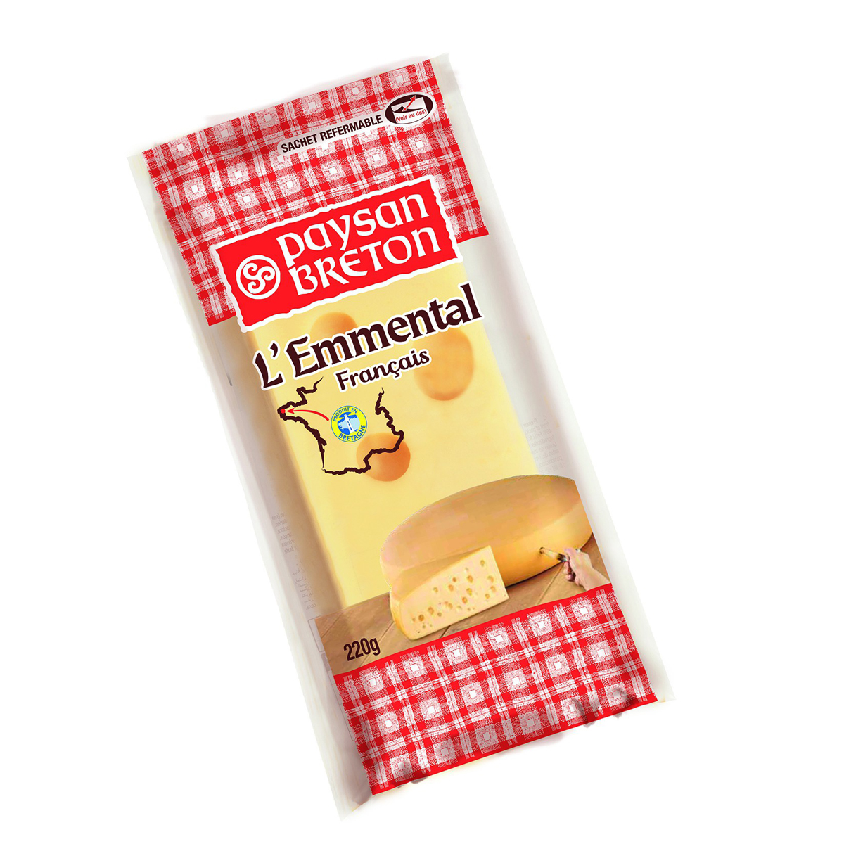 Phô mai L'Emmental PB 220g - Chỉ giao Tp.HCM - Giao nhanh trong 2h