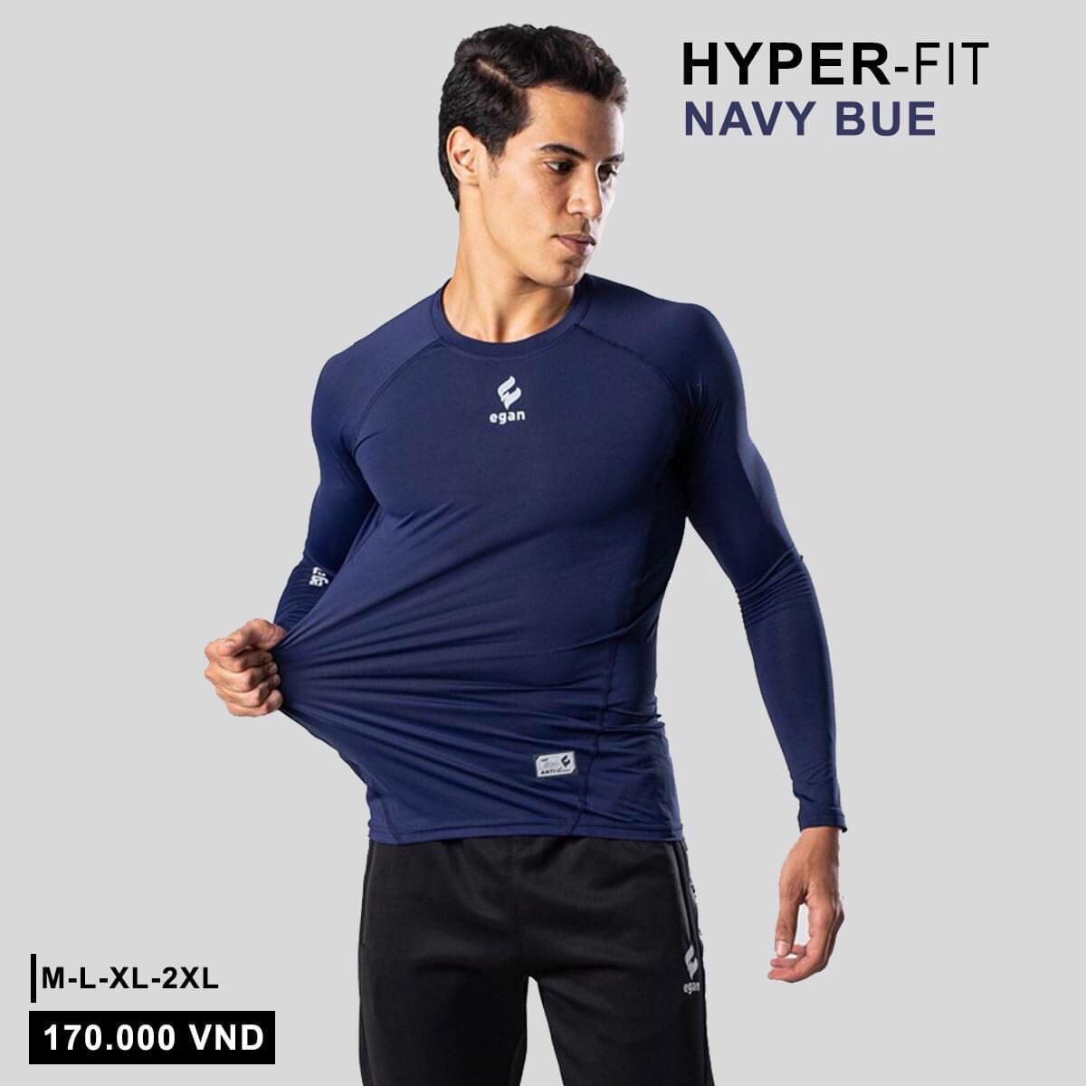 Áo giữ nhiệt nam cao cấp Egan màu tím than
