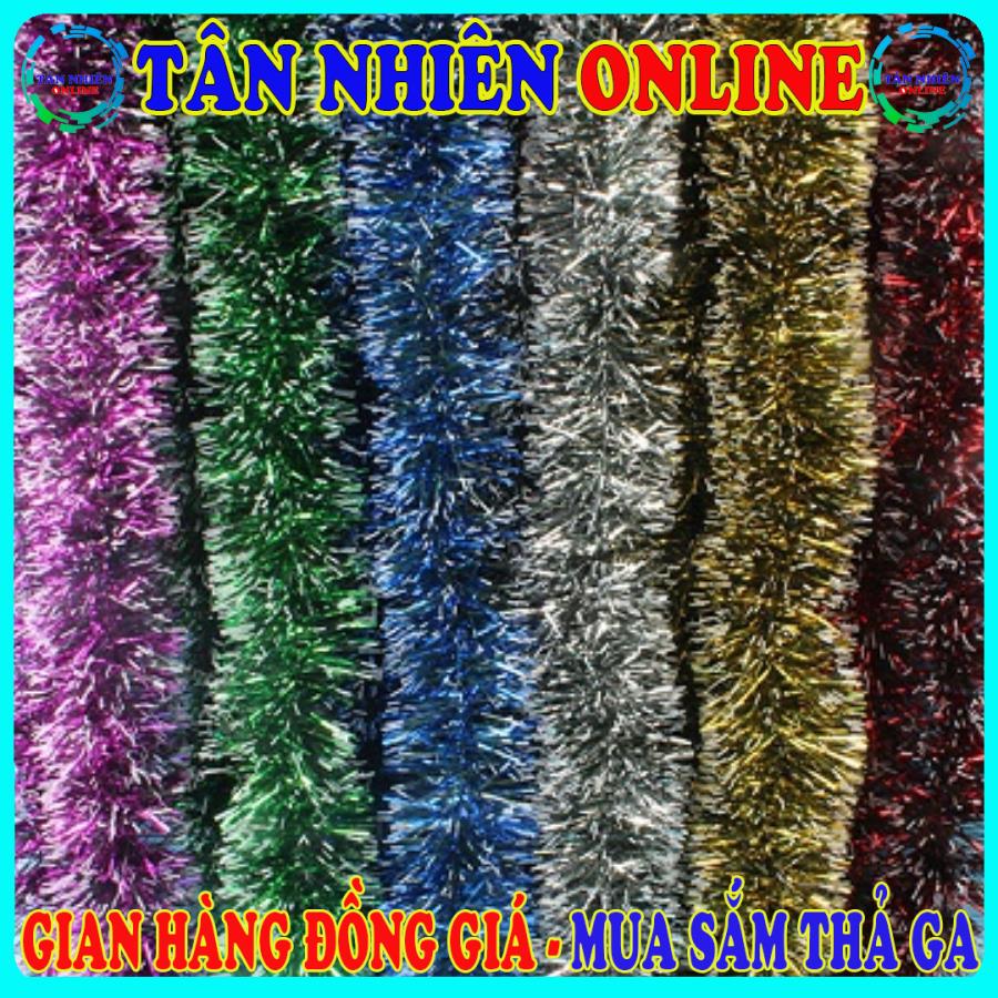 Combo 10 Dây kim tuyến 1m2 trang trí lồng đèn Trung Thu đồng giá 59k Tân Nhiên Online