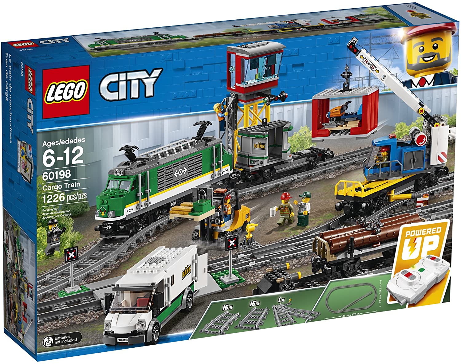 BRICK4U LEGO CITY - 60198 - CARGO TRAIN