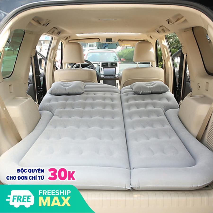 [HCM]Đệm Nệm Cao Su Nhập Khẩu Đệm hơi oto Cao cấp Đệm hơi ô tô (vải dù - nhung) Chịu nước loại lớn SUV xe 7 chỗ xe 16 chỗ dùng du lịch cắm trại cả nhà cùng nằm BH 12 THÁNG
