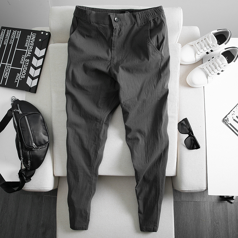 Quần đũi suôn nam fom slimfit, chất đũi co giãn, thoáng mát, thoải mái