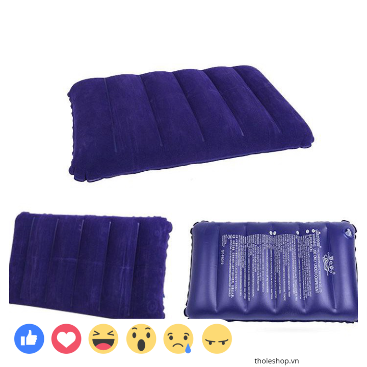 [HCM][SALE] Gối ngủ bơm hơi - Gối hơi ngủ văn phòng du lịch không gây đau cổ và cảm giác thoải mái - Gối tựa ô tô gối du lịch
