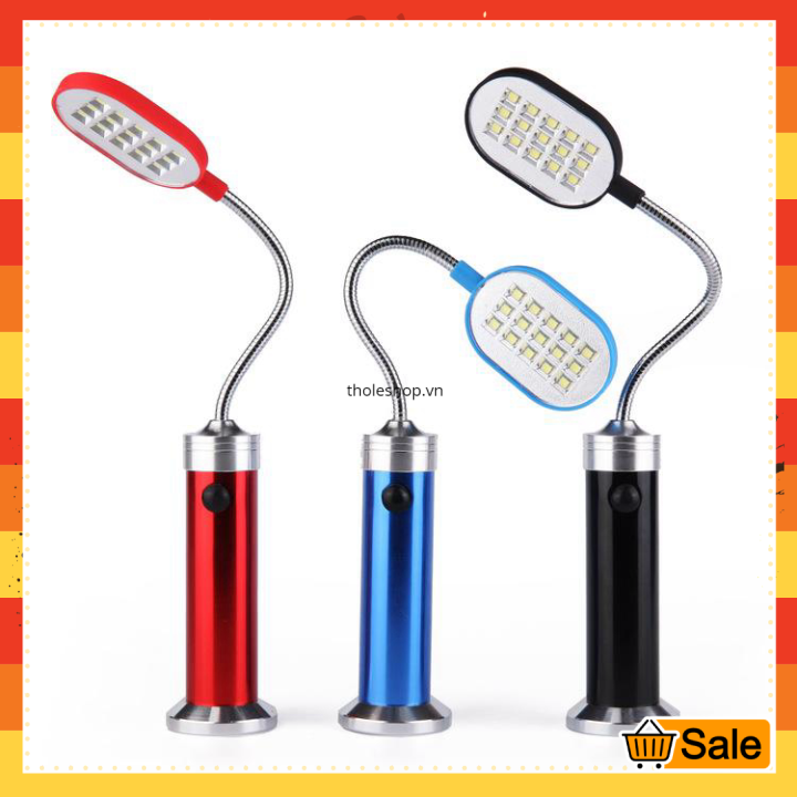 Đèn LED - Đèn để bàn 15 bóng LED - Đèn để bàn có nam châm - Đèn có thể dán ở bất cứ mặt kim loại nào [GIÁ SỈ]