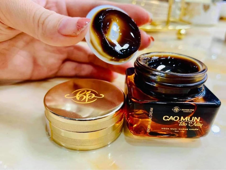 Cao mụn tảo nâu huyền phi - Không sưng không bong lành mụn hiệu quả