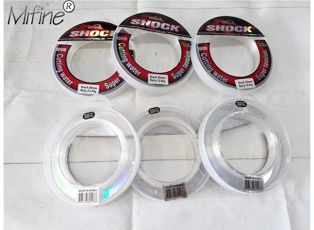Dây Câu Cá Shock leader Mifine 100 mét