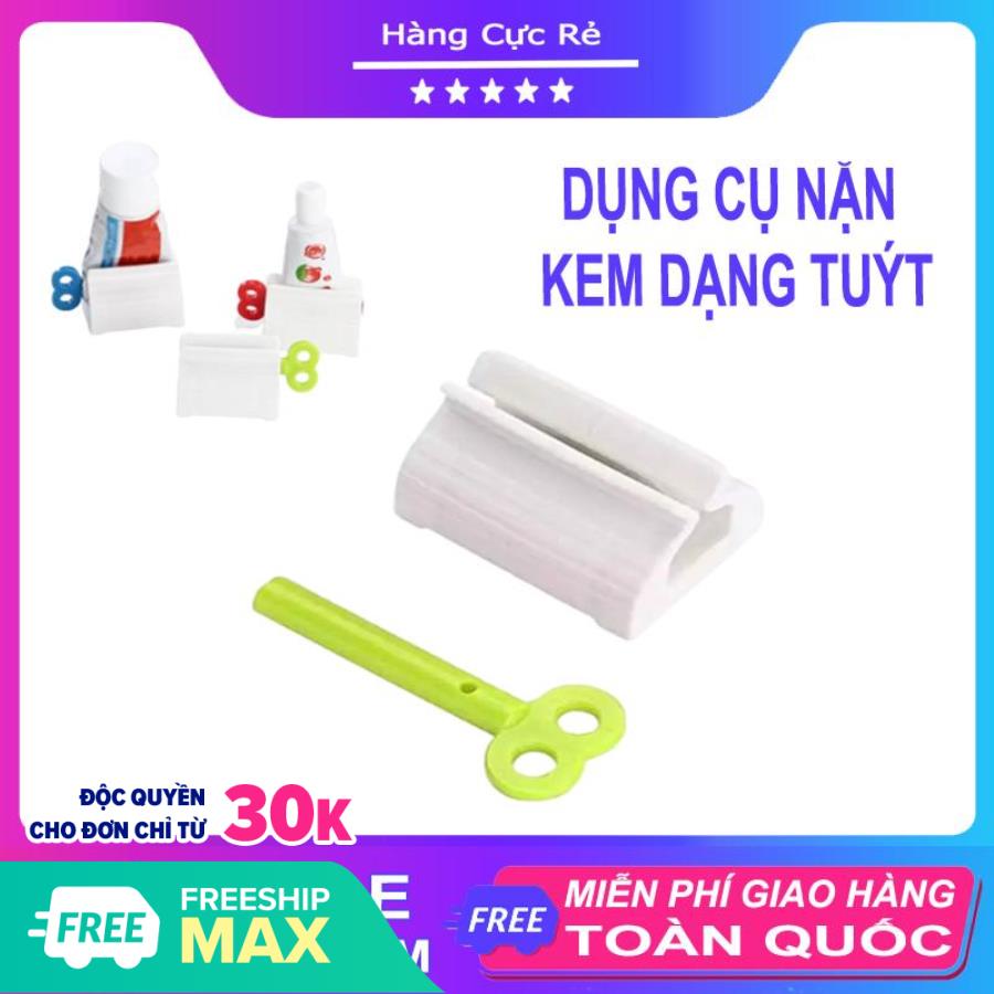 Dụng cụ ép kem đánh răng kiêm giá đỡ cực xinh - Thiết bị nặn kem dạng tuýt - Shop Hàng Cực Rẻ