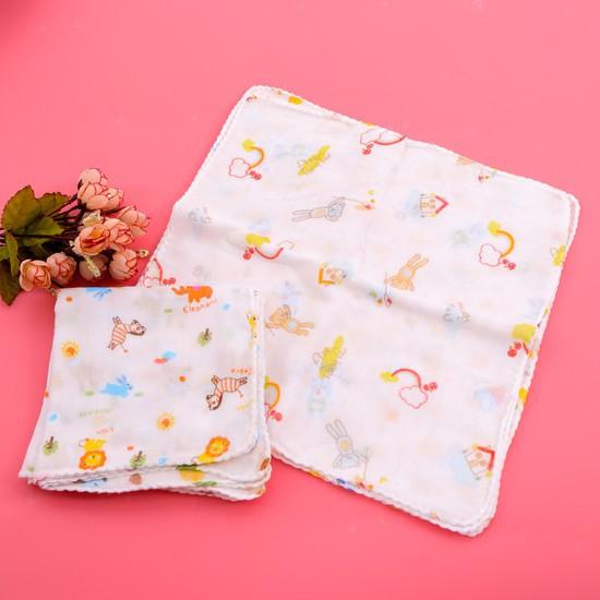 Khăn xô sữa hoa văn xuất nhật cho bé