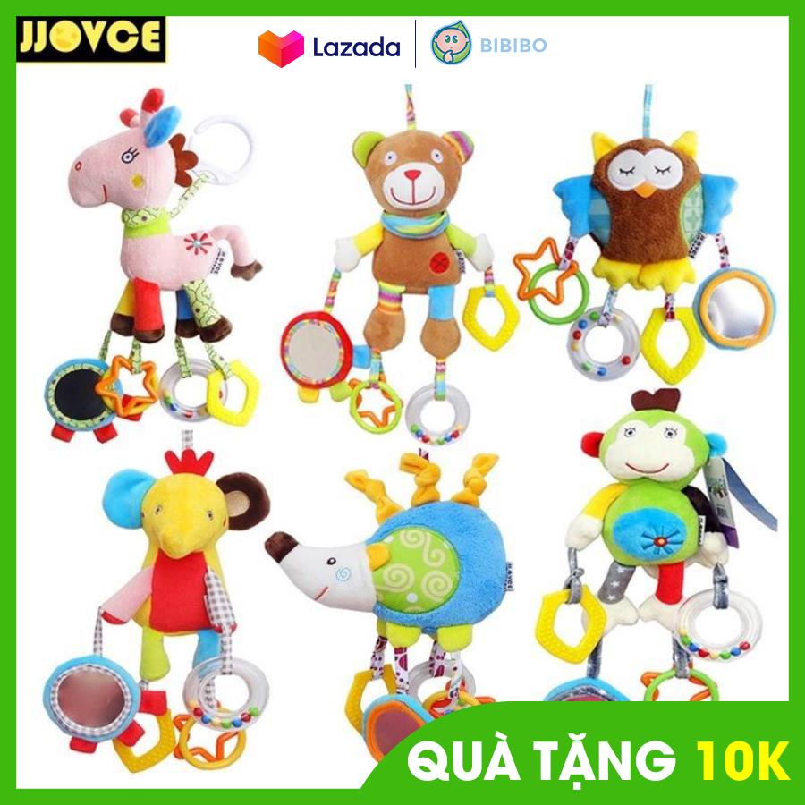 Gặm nướu treo nôi thú bông JJOVCE Baby size to