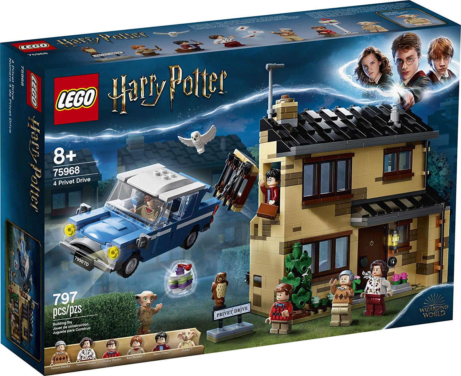 BRICK4U - LEGO  Harry Potter - 75968 - 4 Privet Drive - Nhà số 4 đường Privet Drive