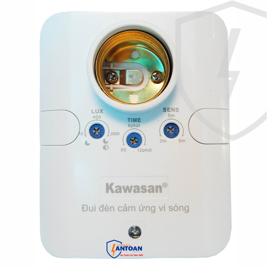 Đui đèn cảm ứng radar vi sóng kw-rs686c