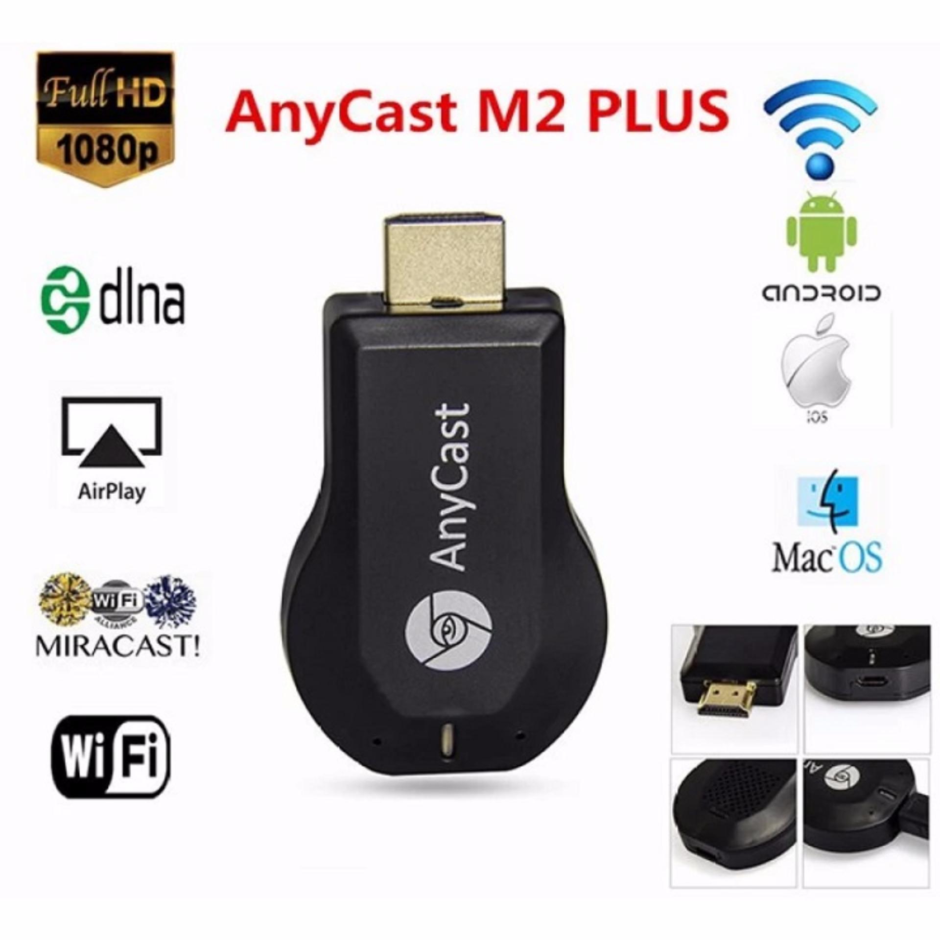 HDMI không dây Anycast M2 Plus Ram 256MB - Thiết bị kết nối điện thoại với tivi không dây