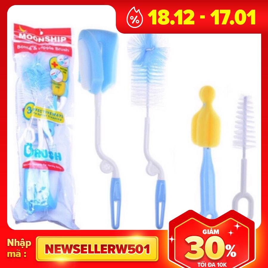 Cọ rửa bình sữa 4 chi tiết