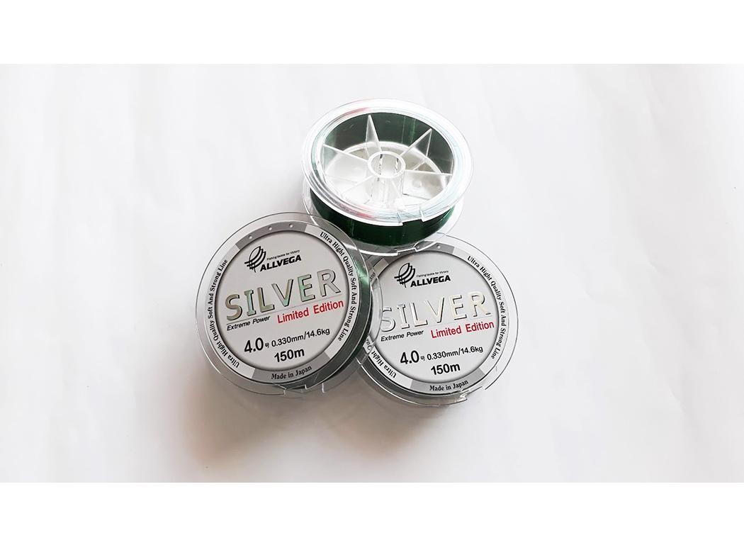 Dây Cước Câu Cá Nhật ALLVEGA SILVER 150 mét