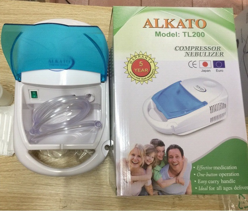 Máy hút mụn alkato tl200 lực hút khỏe, máy bền