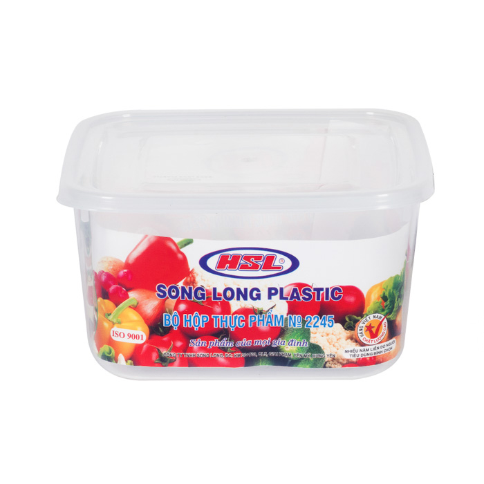Combo 2 bộ 3 hộp thực phẩm song long 2245