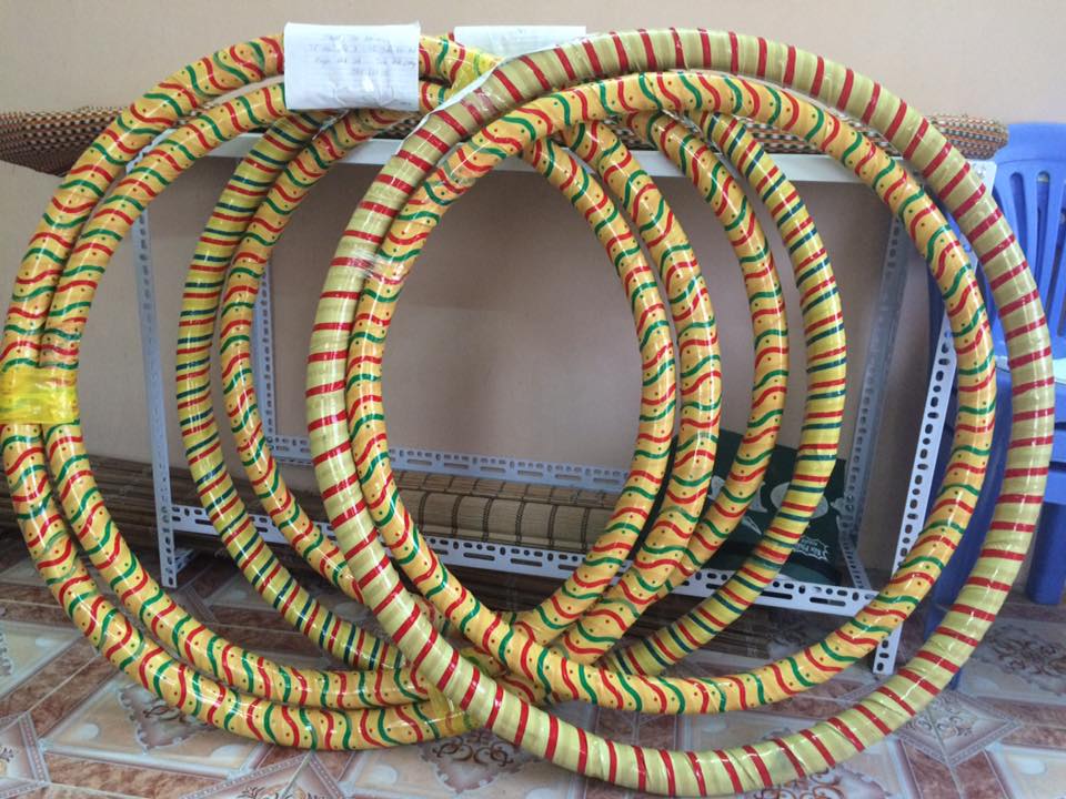 Vòng lắc giảm eo loại đơn to giúp giảm eo bụng nhanh