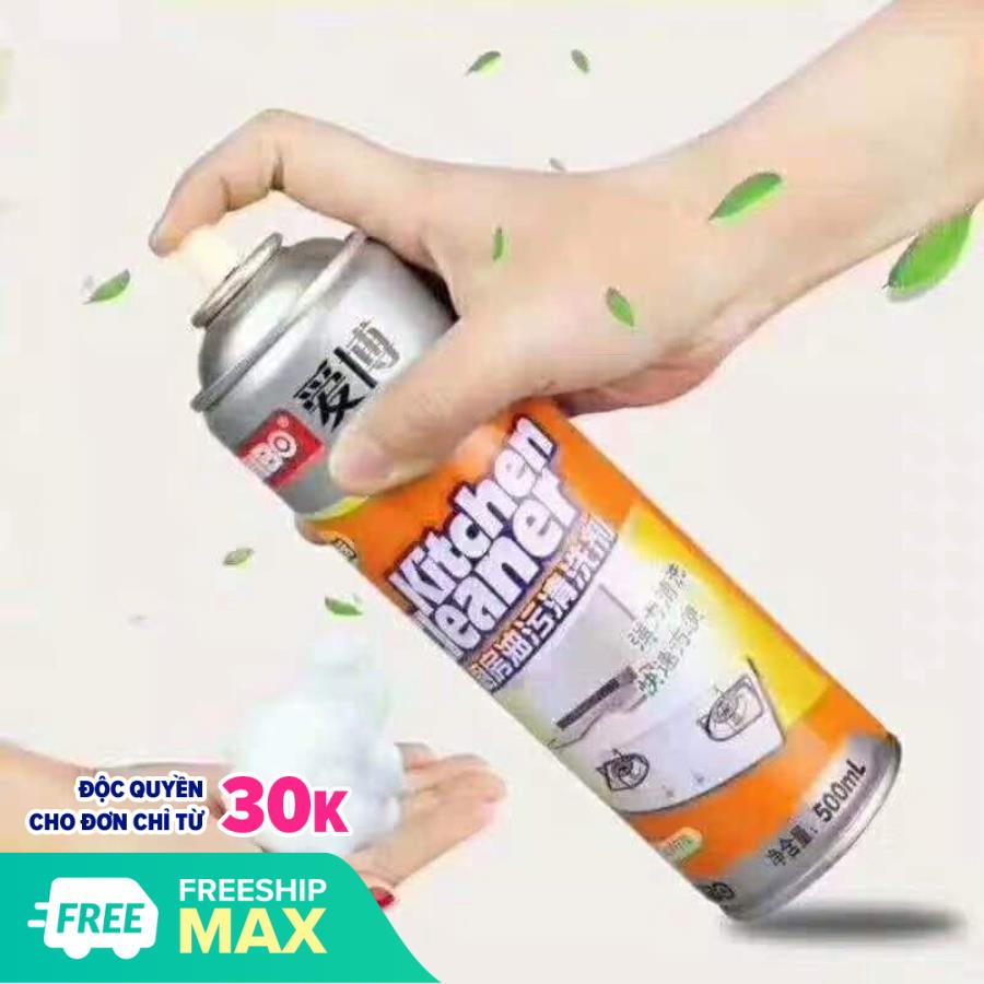 Chai xịt bếp đa năng kitchen cleaner, chai xịt thần thánh siêu hót, chai xịt tẩy rửa đa năng - Shoptuankiet