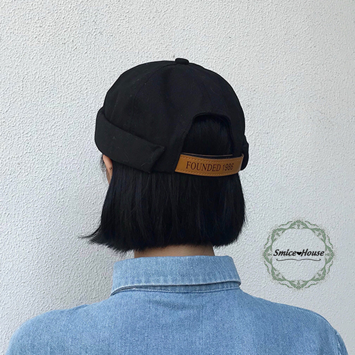 NÓN MIKI DƯA HẤU TRƠN KIỂU KHÔNG VÀNH PHỐI DA 1986 PHONG CÁCH HIPHOP