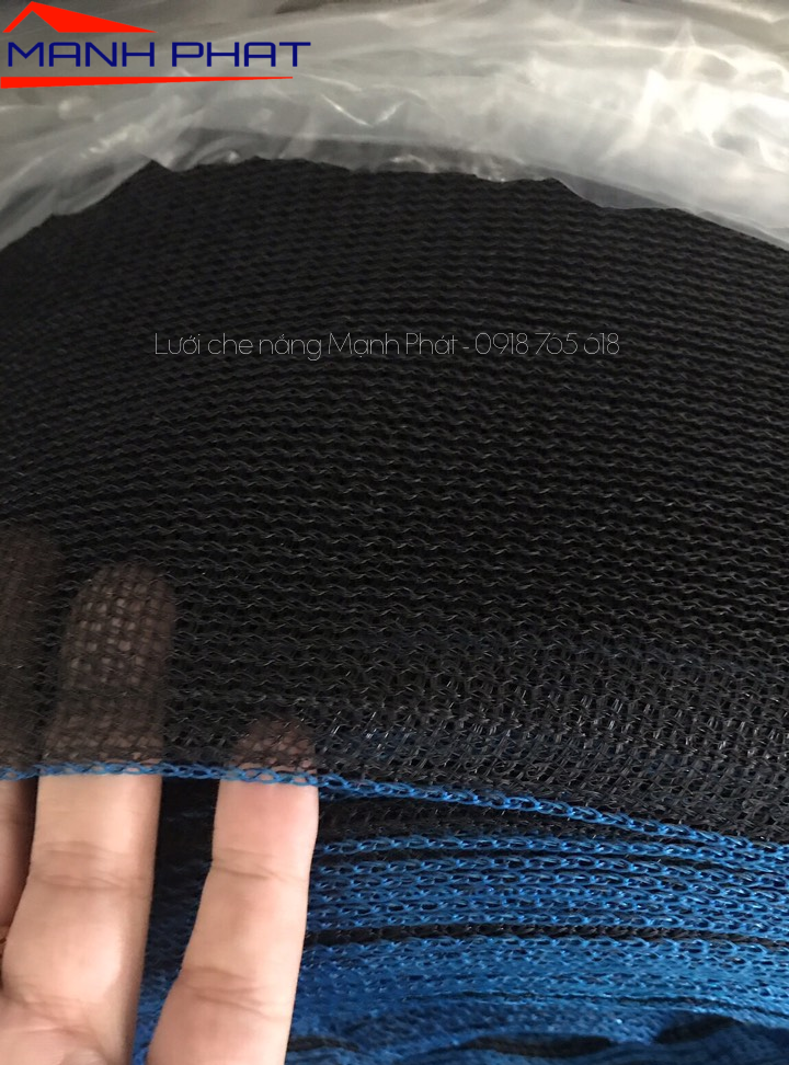 Lưới che nắng cho lan 2m x 3m màu đen