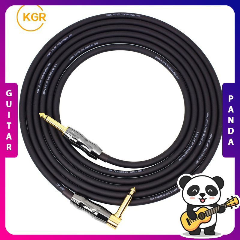 [HCM]Chính Hãng (6m)  Dây line Jack KGR Jack âm thanh Jack guitar Jack 6 ly chống noise chống hú cắm đàn guitar ra loa