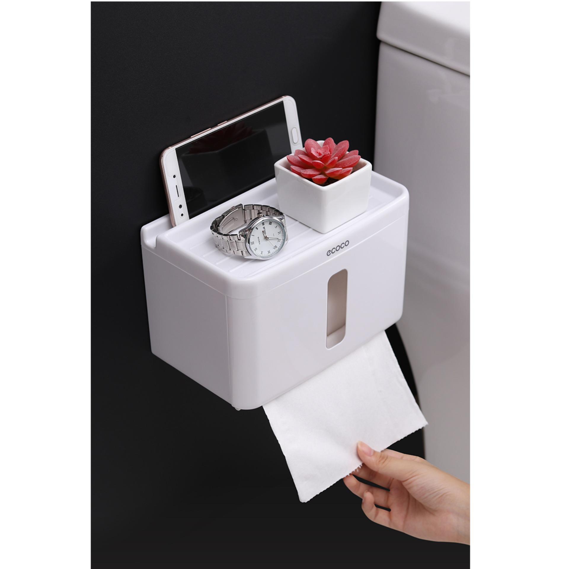 Kệ treo giấy vệ sinh đa năng Ecoco D-08