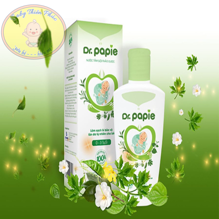 [HCM]Nước tắm thảo dược Dr Papie