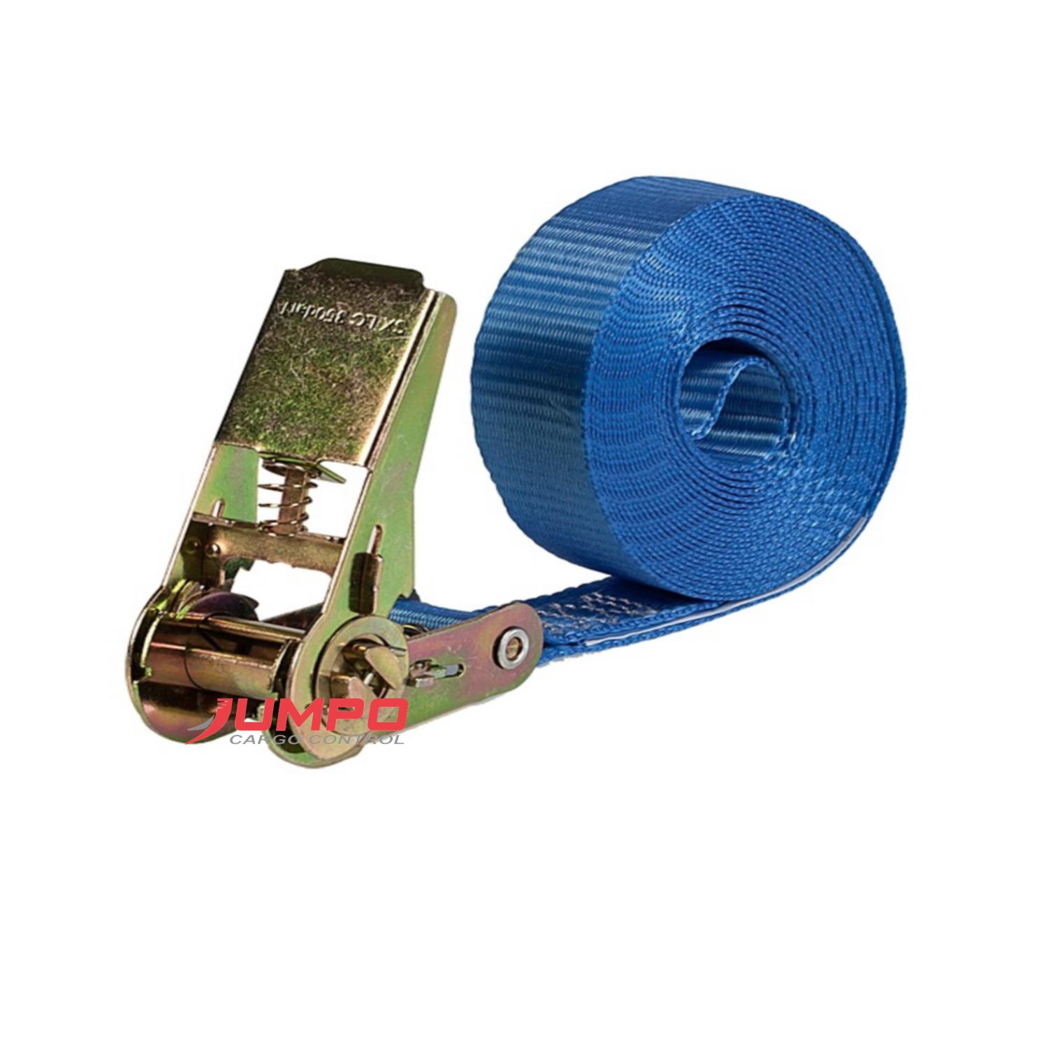 Dây cảo chằng hàng bản 25mm 4 mét 1000kg không móc xanh