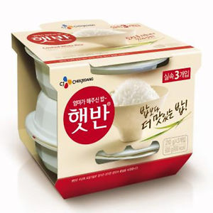Cơm trắng ăn liền CJ Cheiljedang 210g*3 K-market