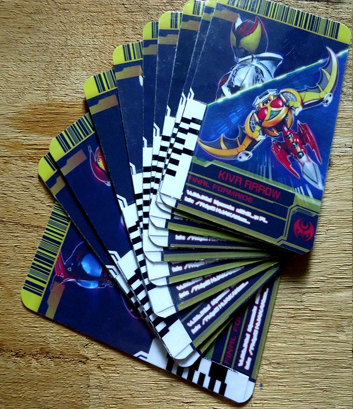 10 Thẻ Final Form Rider Đọc Cho DX/CSM DECADE