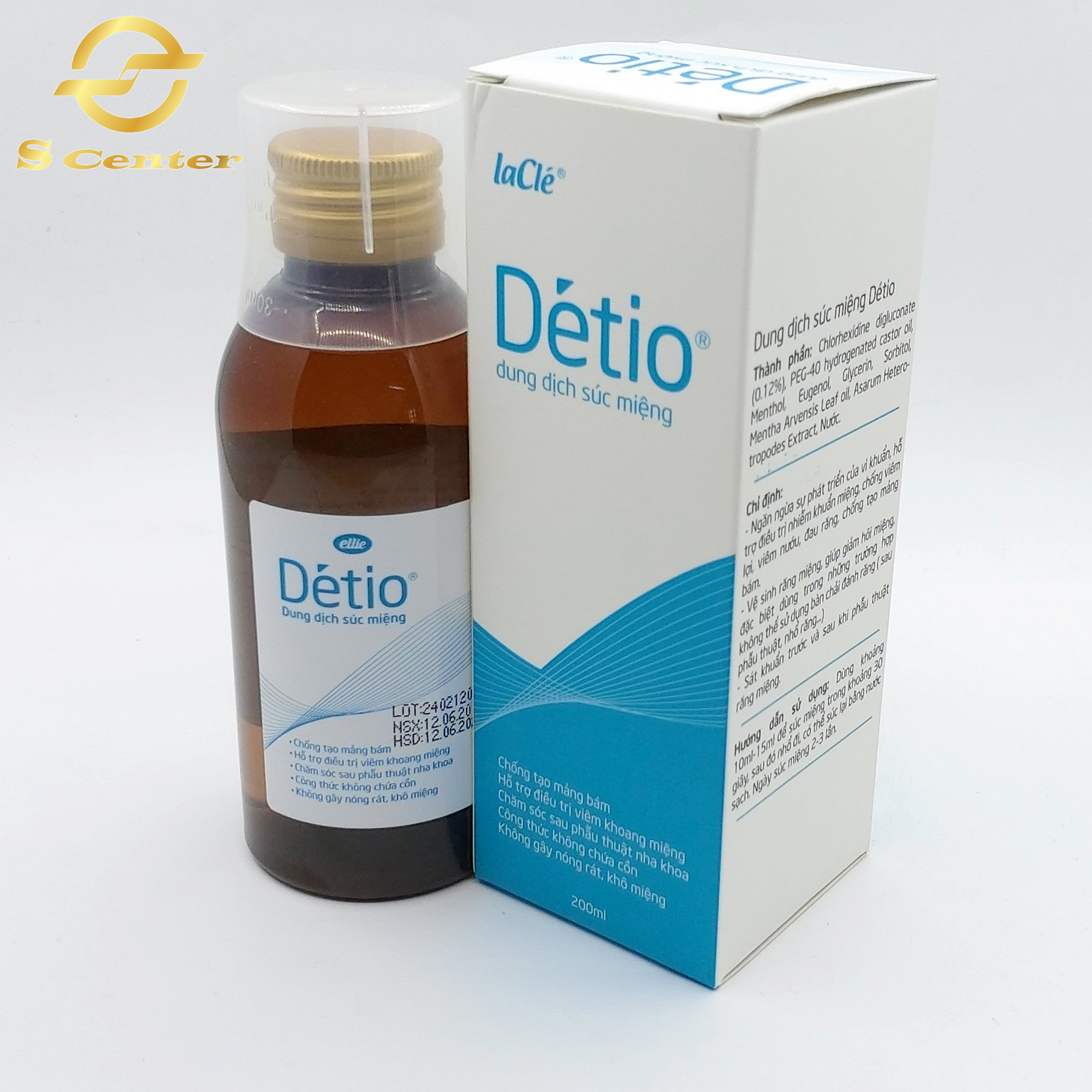 Nước Súc Miệng Détio - Giải pháp hay cho người hôi miệng chảy máu chân răng