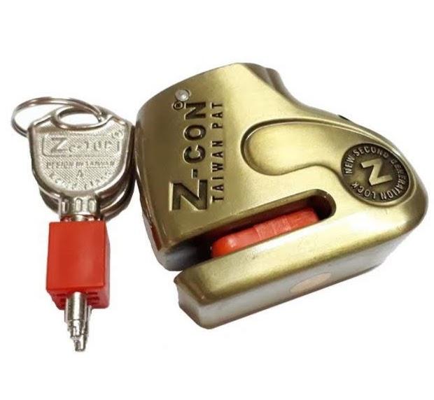 Khóa đĩa xe máy z-con dx6