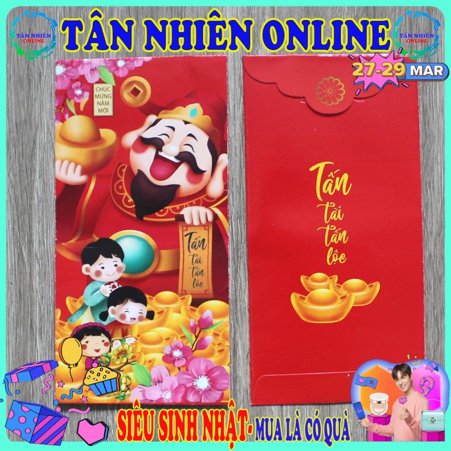 Combo 5 bao lì xì 2021 mẫu mới nhất để lì xì Tết cực cool và rẻ