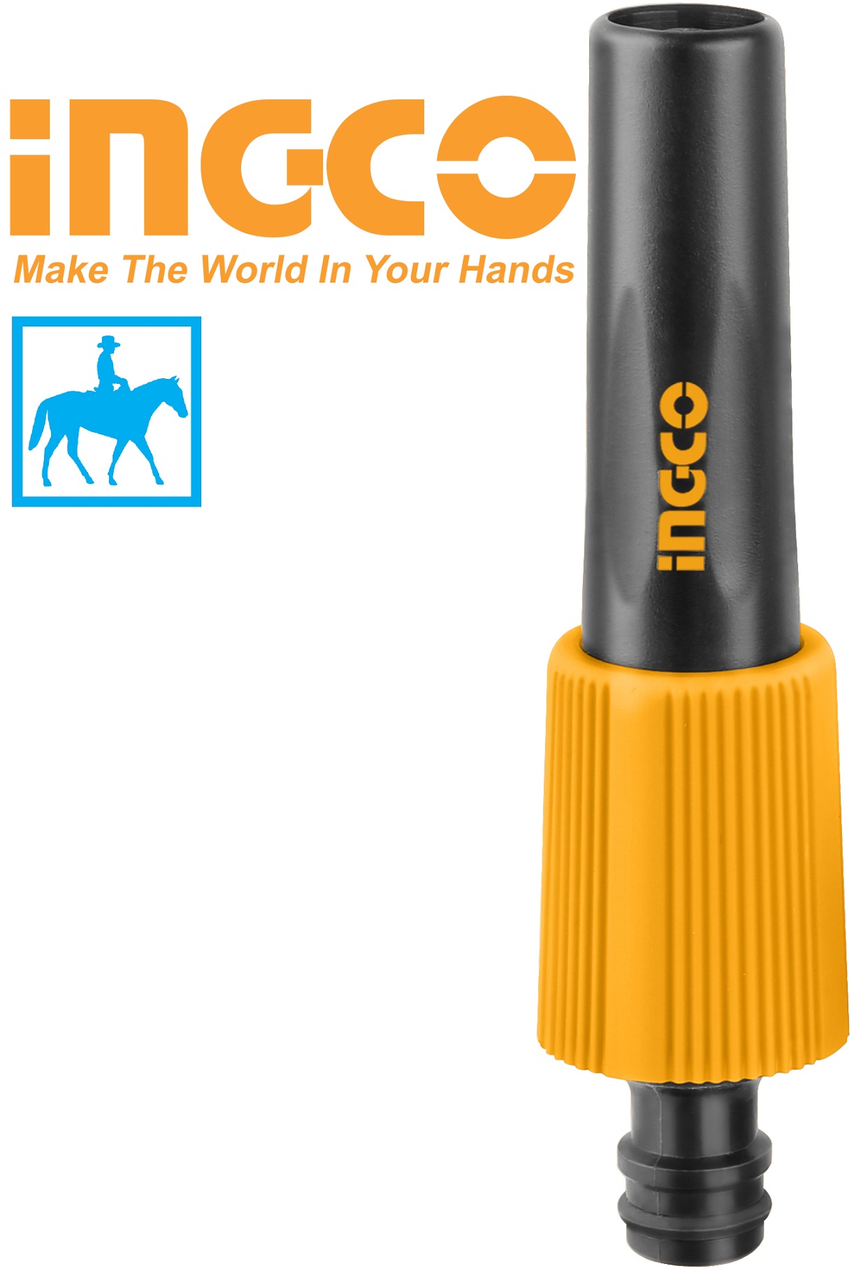 [HCM]Vòi xịt phun nước tưới cây chỉnh tia Twist Nozzle ABS INGCO TOTAL vòi xịt nước tưới cây tự động tăng áp tia vặn xoắn