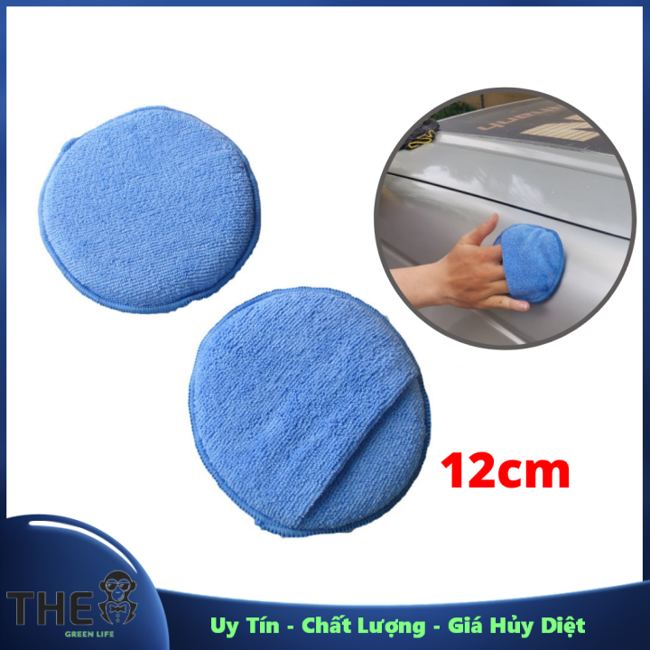 Mút bọt biển bọc sợi microfiber có quai thoa wax chăm sóc xe - uy tín ,chất lượng ,giá hủy diệt