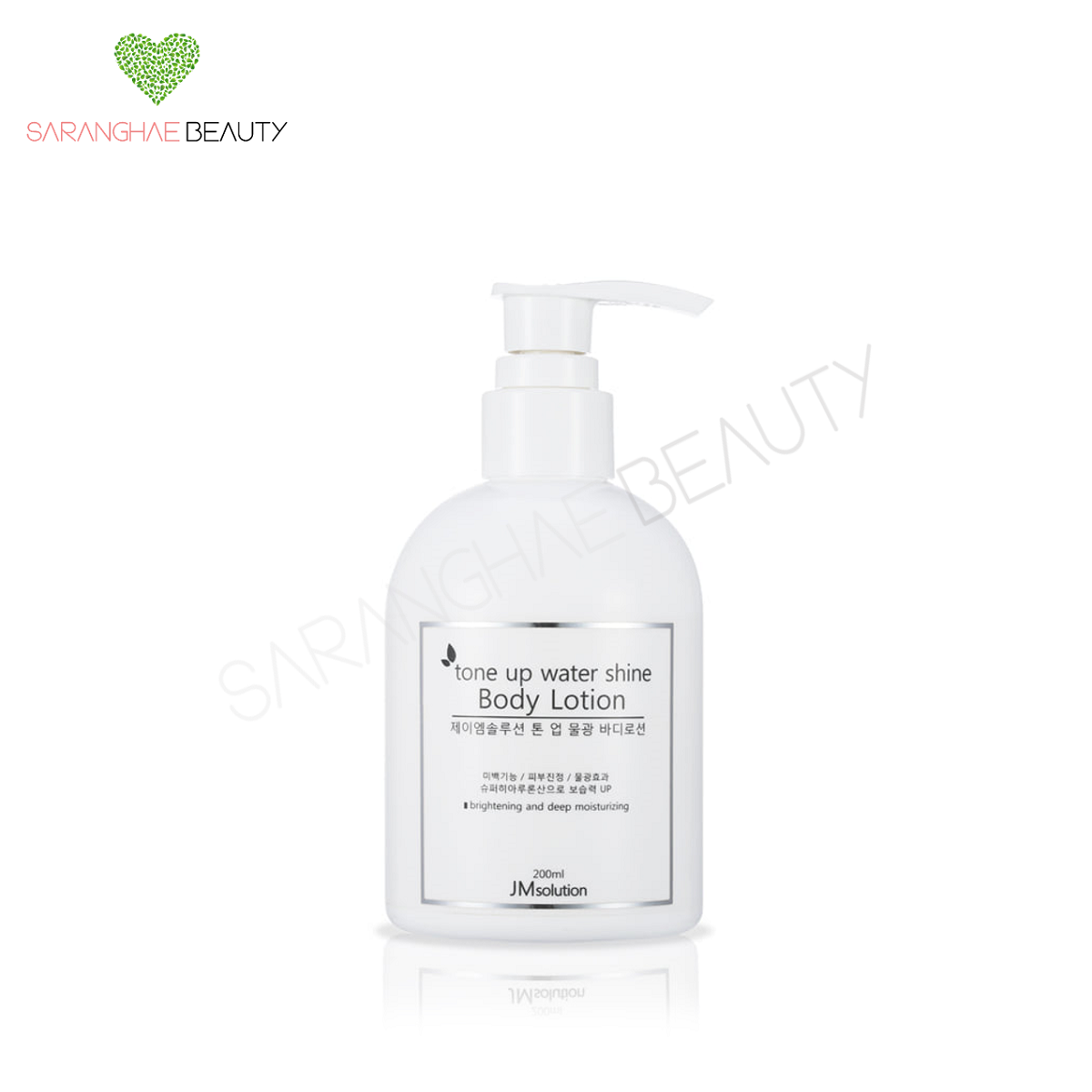 Sữa dưỡng thể dưỡng trắng , cấp ẩm cho da JMsolution Tone Up Water Luminous Body Lotion 200ml